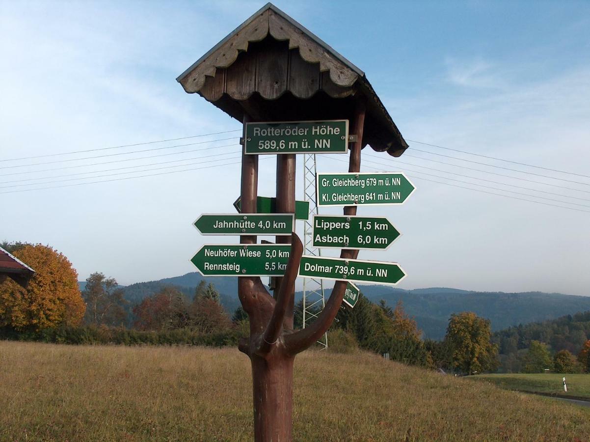 Ferienwohnung Wanderurlaub Thueringen Schmalkalden Exterior foto